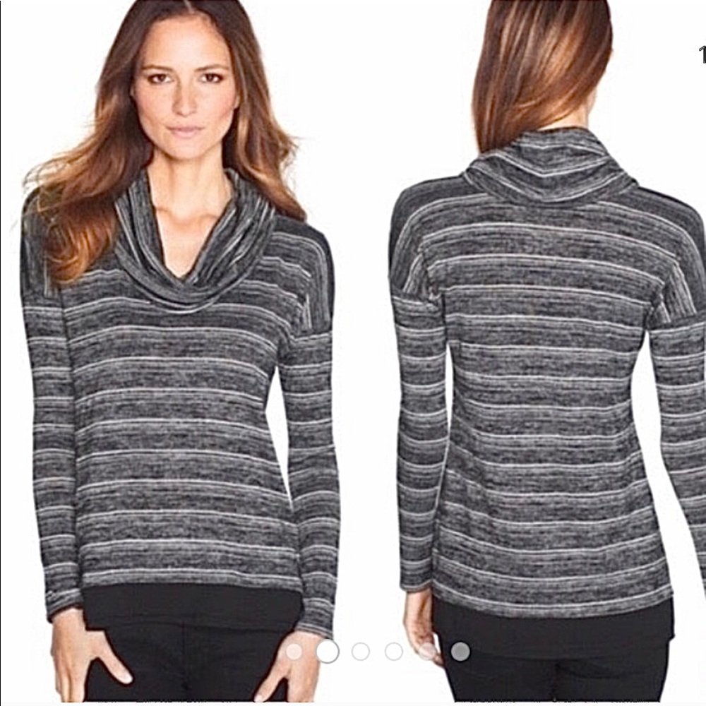 White House Black Market Cowl Neck Top